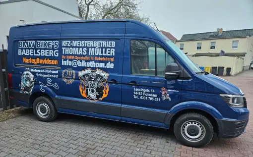 Werkstatt Wagen Bikethom